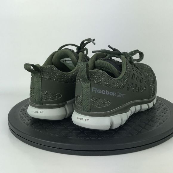 Reebok SubLite Cushion Work Green Composite Toe Safety Shoes Women’s Size 5 Wide - Picture 5 of 12